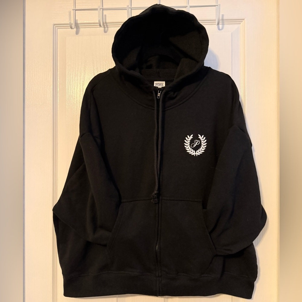 Victoria's Secret Ivy Fleece Full Zip Hoodie